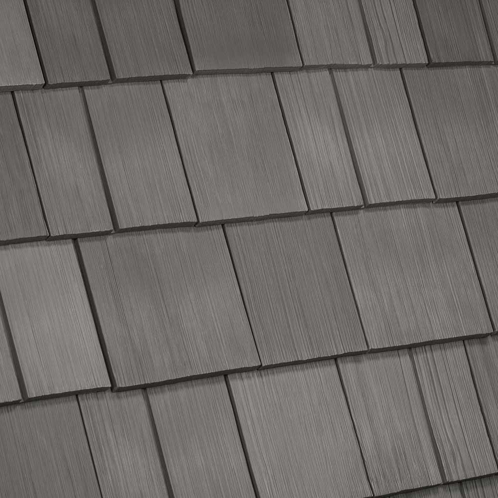 DaVinci Roofscapes Select Shake Weathered Gray Cool Swatch